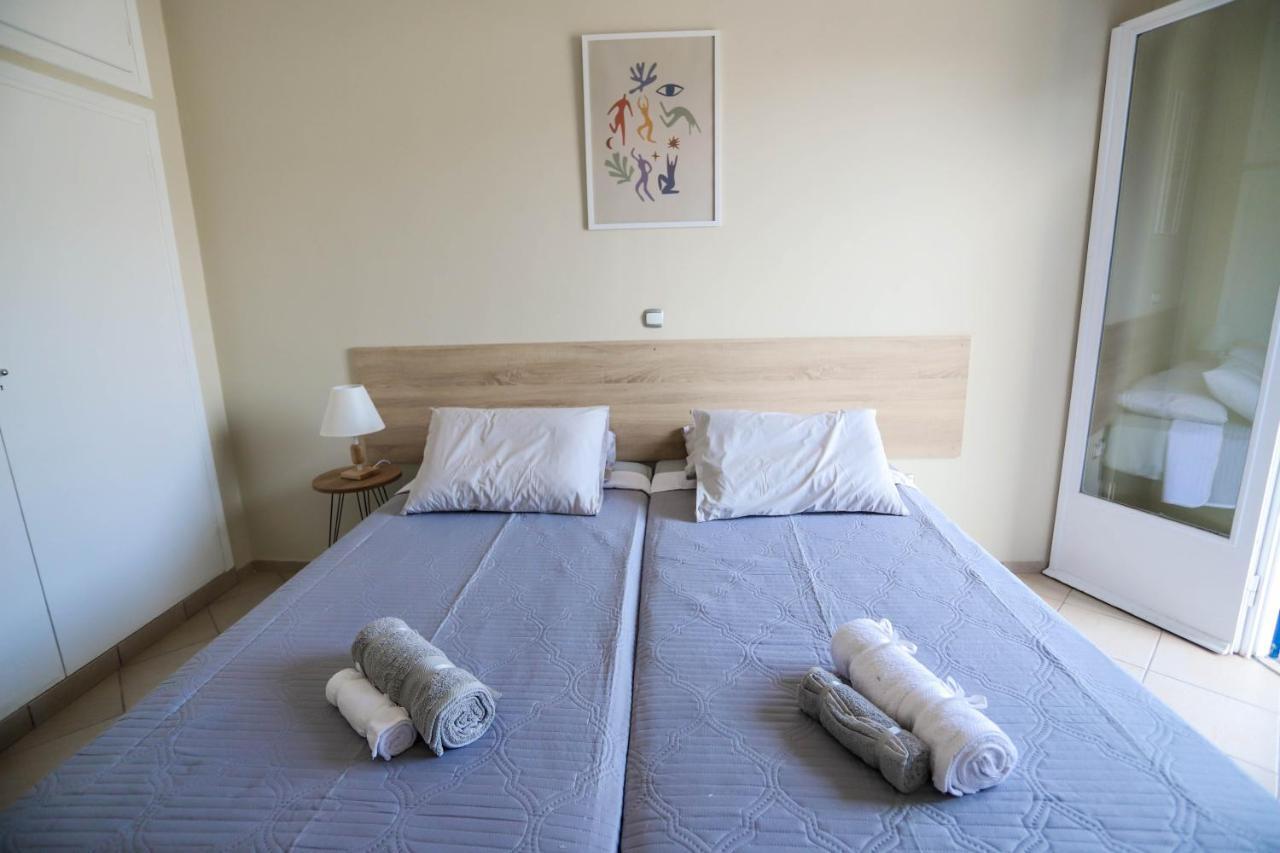 Rhodes Town Garden Apartment Rhodes City Bagian luar foto